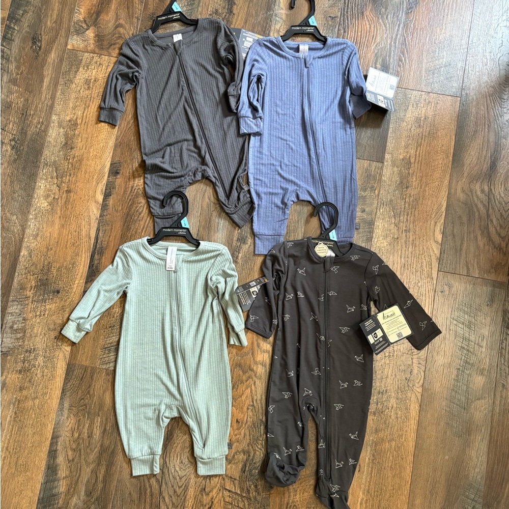 Bamboo baby outfits NWT 3-6M bundle